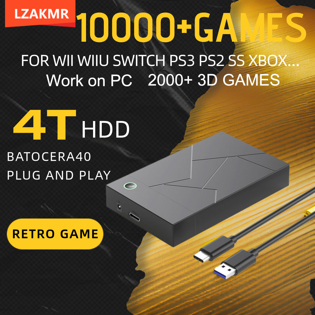 Retro Gaming Universe - Retro Oyun GameForge 4TB Batocera 40