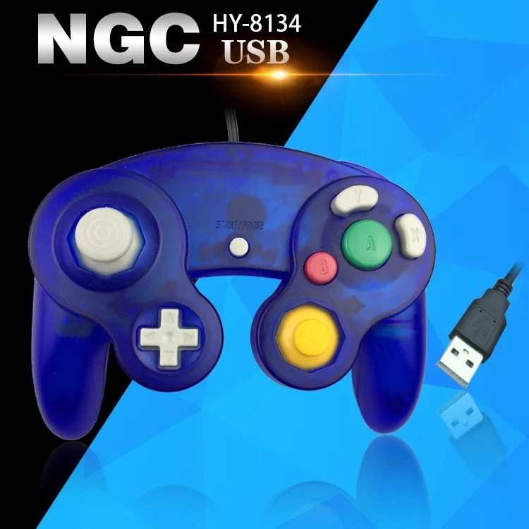 Retro Gaming Joystick - Retro oyun Gamecube Denetleyicisi için USB
