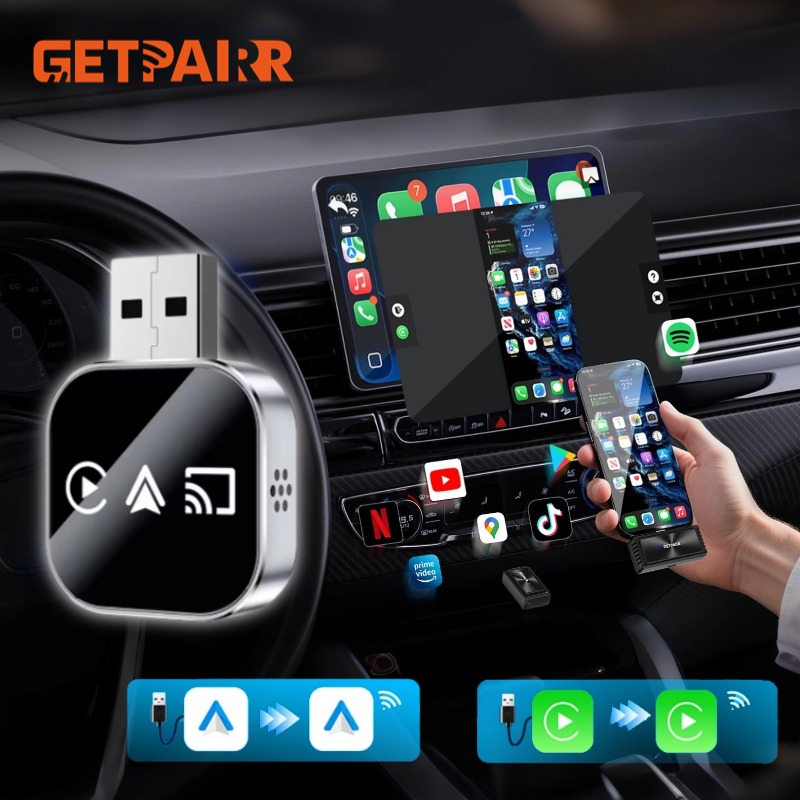 Controller Adapter Usb - Getpairr Kablosuz CarPlay ve Android Auto