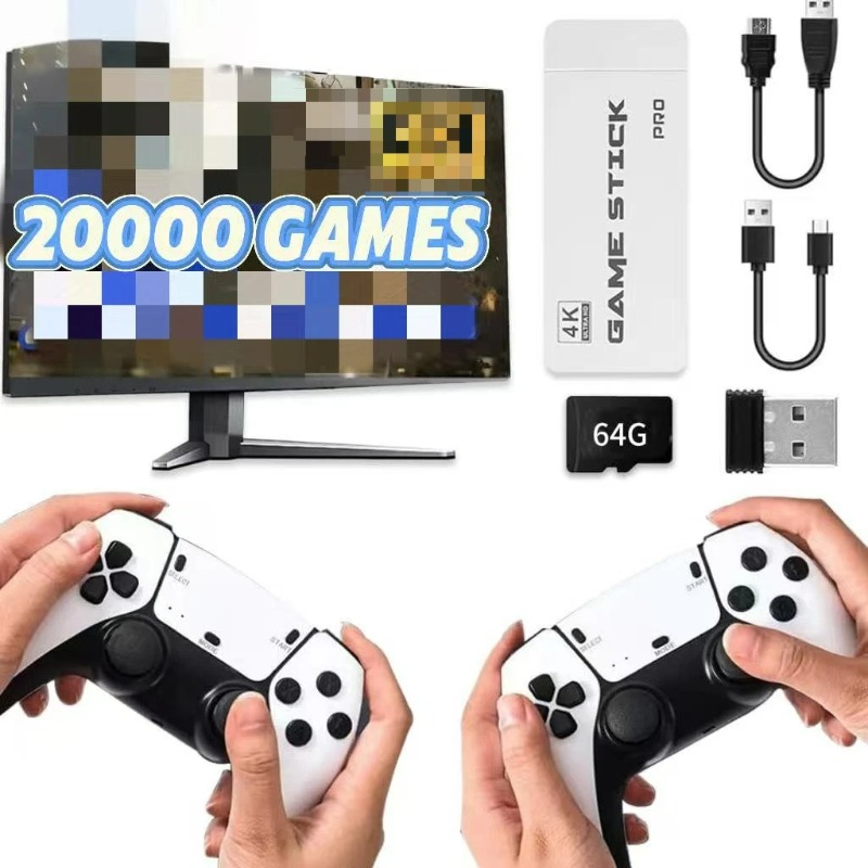 Retro Gaming Game Stick - Retro Video Oyun Konsolu 4K TV