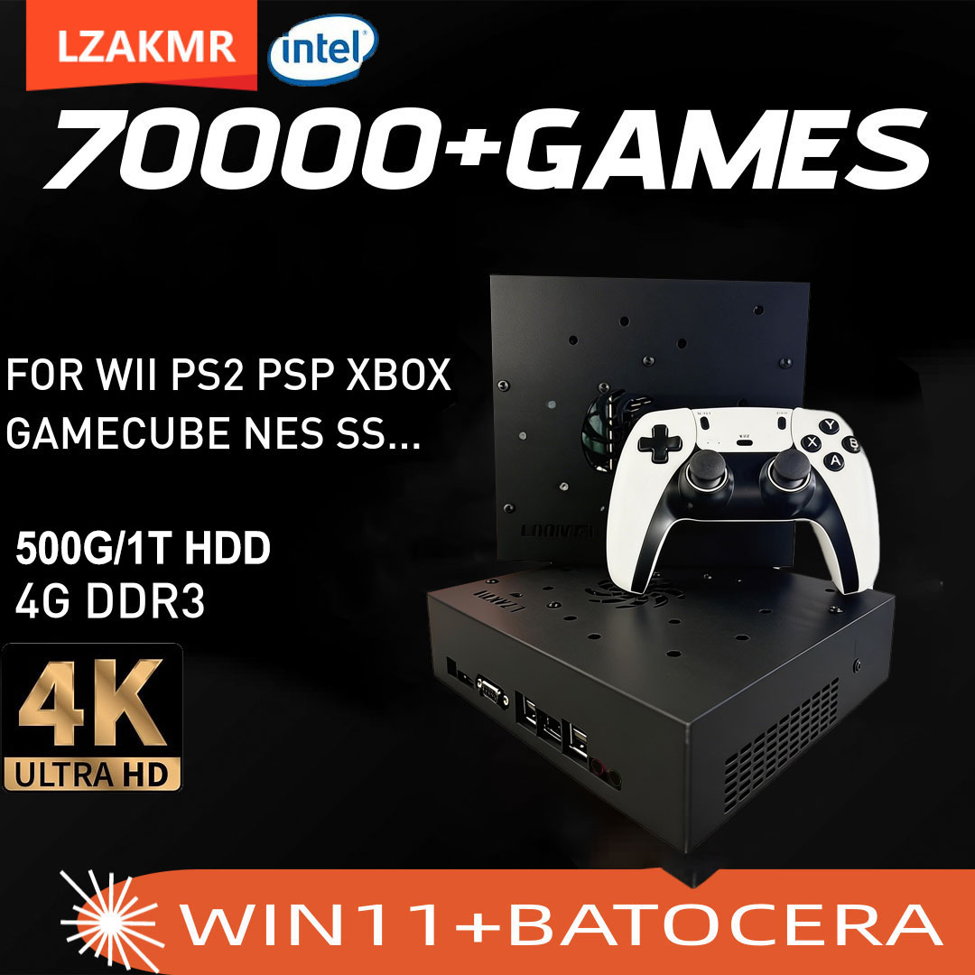 Retro Gaming Hdd - Süper Oyun Konsolu X8 Pro 70000+