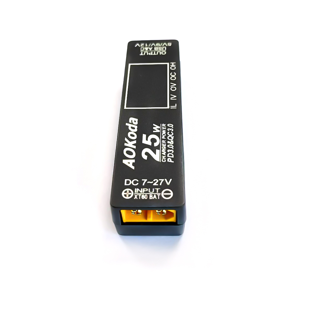 Controller Adapter Usb - AOKoda XT60 to PD3.0 Lipo Pil