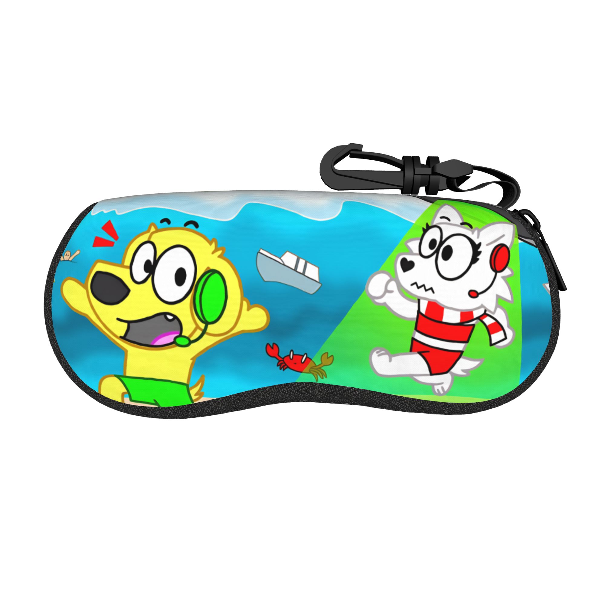 Retro Gaming Keychain - Tylers Ve Snowi Oyun Gözlükleri Kılıfı