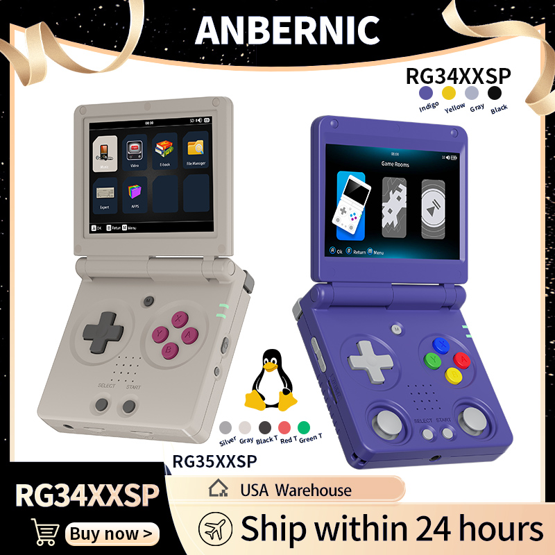Anbernic RG34XXSP RG35XXSP Fli - Retro Gaming N64 incelemesi ve fiyatı