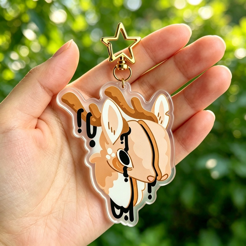 Damlayan Gore Geyik Akrilik An - Retro Gaming Keychain incelemesi ve fiyatı