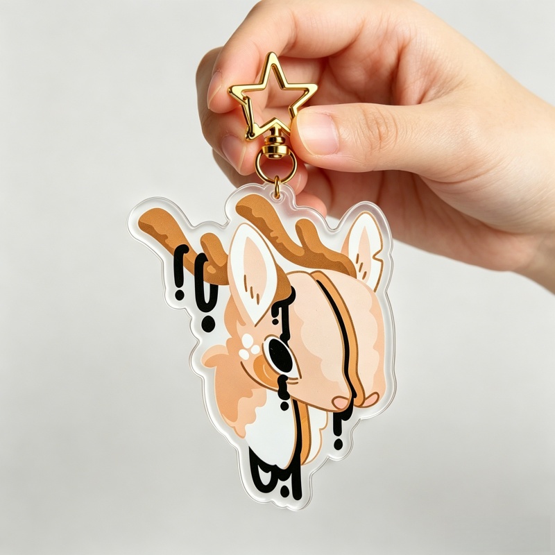 Damlayan Gore Geyik Akrilik An - Retro Gaming Keychain incelemesi ve fiyatı