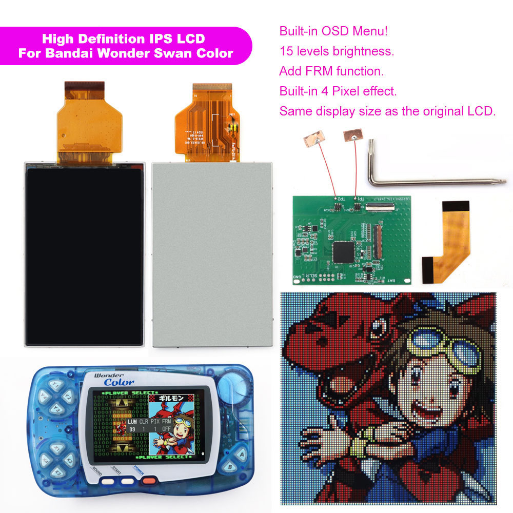 Yeni WSC Hightlight IPS LCD Ek - Retro Gaming Monitor incelemesi ve fiyatı