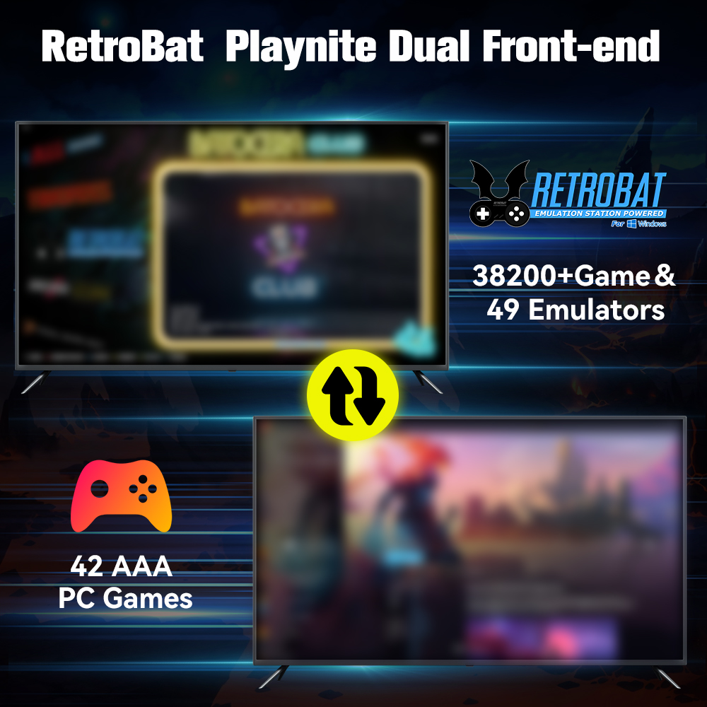 Retrobat&Playnite Sistemi HDD  - Retro Gaming Design incelemesi ve fiyatı