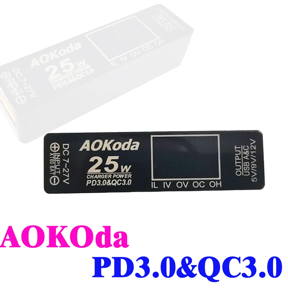 AOKoda XT60 to PD3.0 Lipo Pil  - Controller Adapter Usb incelemesi ve fiyatı