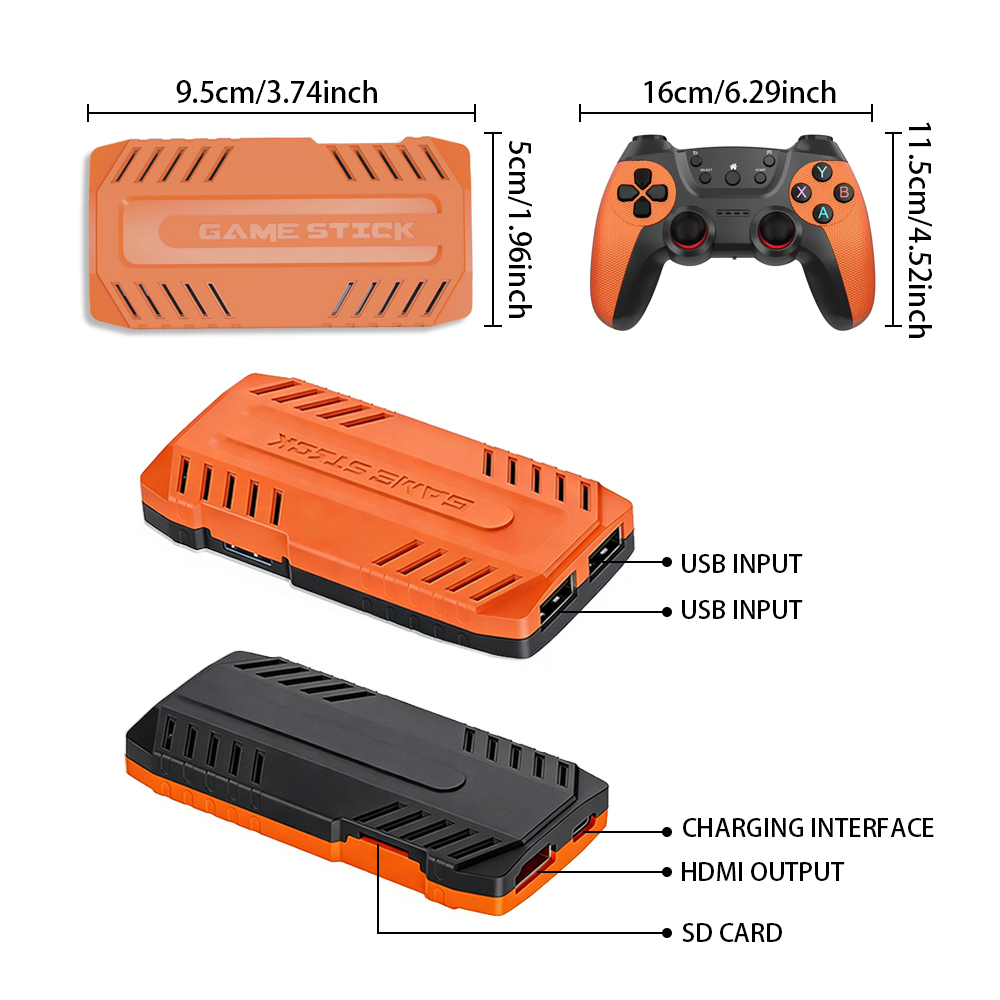 Yeni X10 Pro Retro Oyun Konsol - Retro Gaming Game Stick incelemesi ve fiyatı