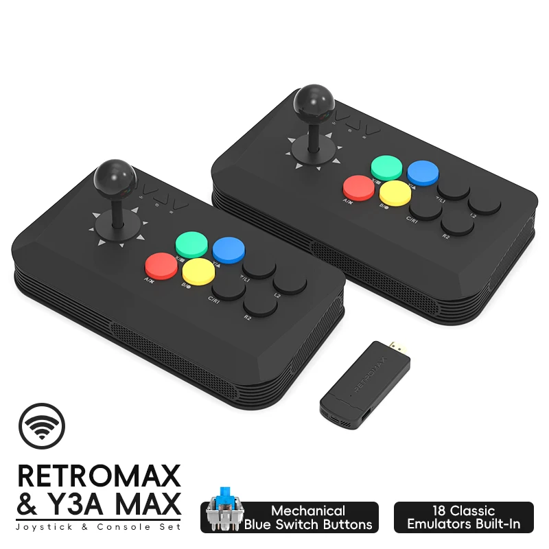 Kablosuz Y3A Max Arcade Stick  - Retro Gaming Game Stick incelemesi ve fiyatı