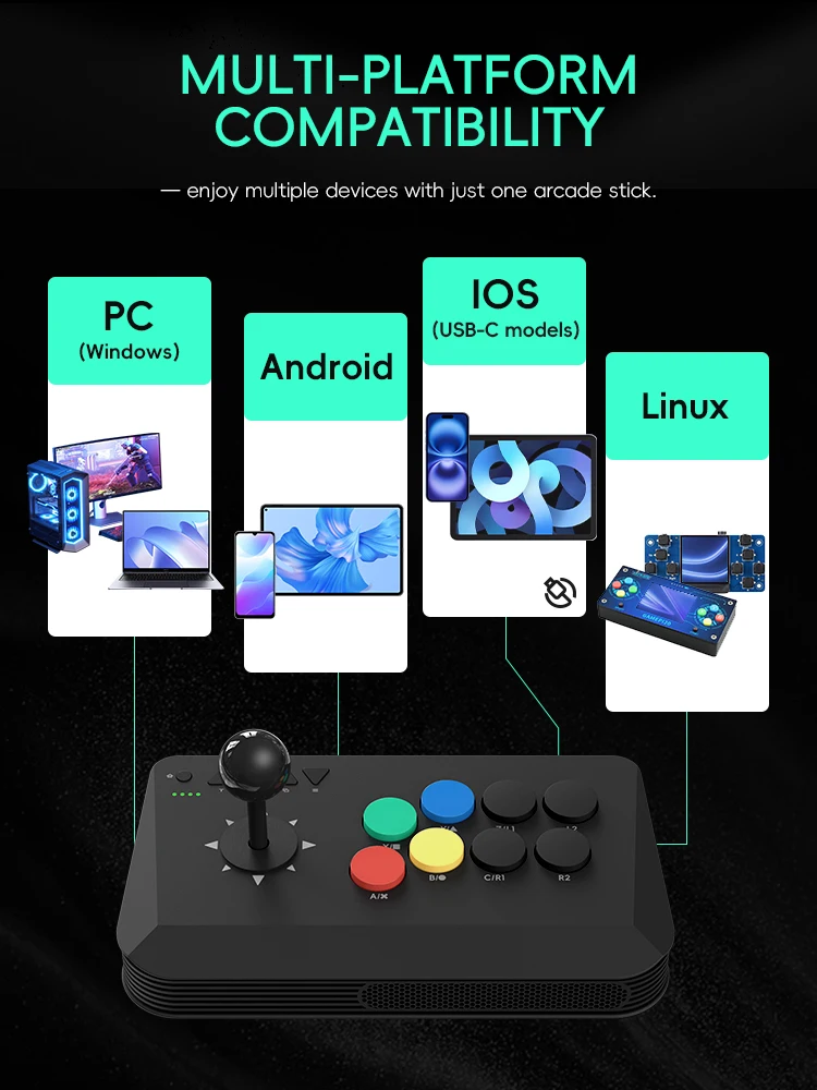 Kablosuz Y3A Max Arcade Stick  - Retro Gaming Game Stick incelemesi ve fiyatı