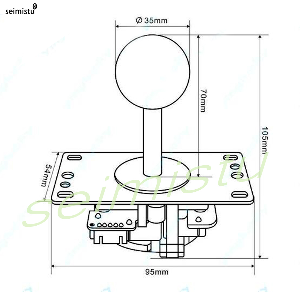 Joystick kopya Sanwa oyun kolu - Retro Gaming Joystick incelemesi ve fiyatı
