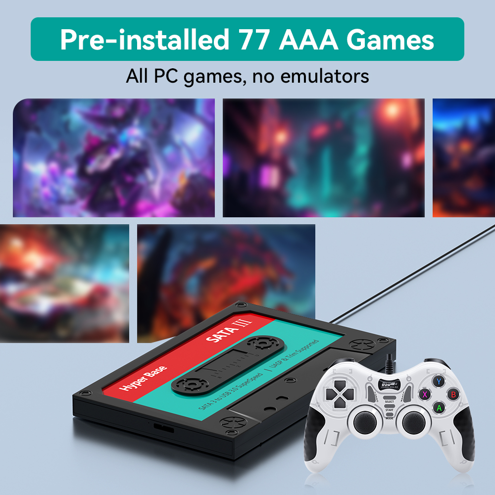 2TB Oyun Sabit Diski, 77 Adet  - Retro Gaming Hdd incelemesi ve fiyatı