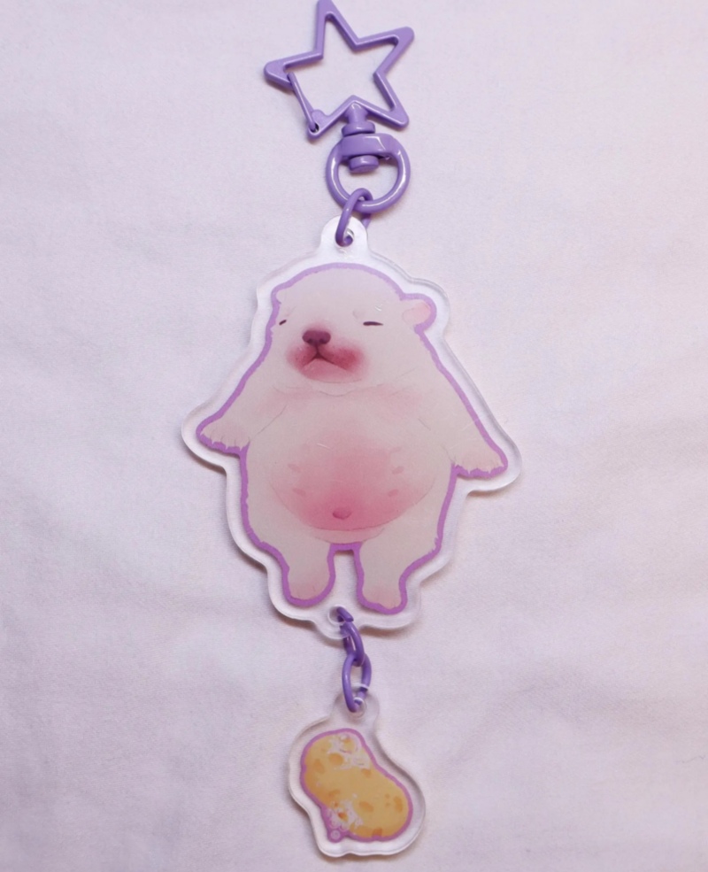 Gleeby Cat & Pibble Akrilik An - Retro Gaming Keychain incelemesi ve fiyatı