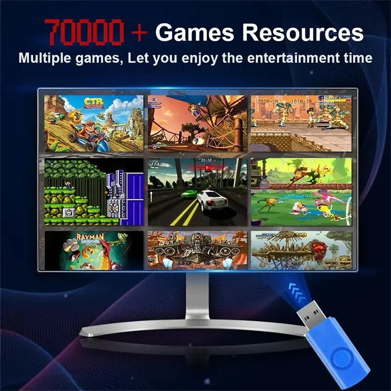 Retro Oyun Konsolu 70000+ Oyun - Retro Gaming Hdd incelemesi ve fiyatı
