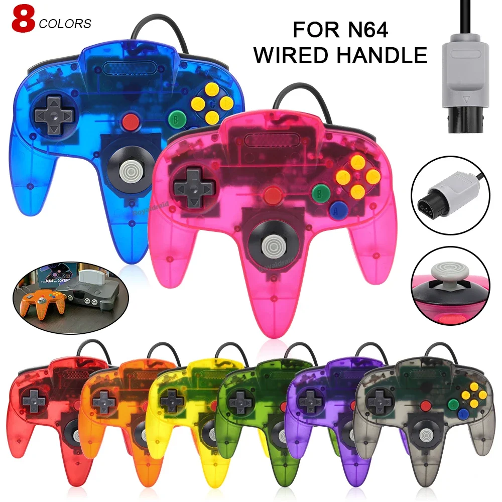 YENI Kablolu Gamepad N64 Konso - Retro Gaming Joystick incelemesi ve fiyatı